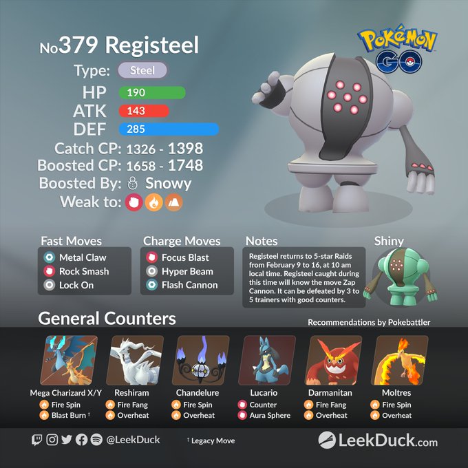 ポケモンgo 18時から レジスチル 大量発生 堅いからオススメ勢はちゃんとpt組んでくれな 最大cp 1398 1748