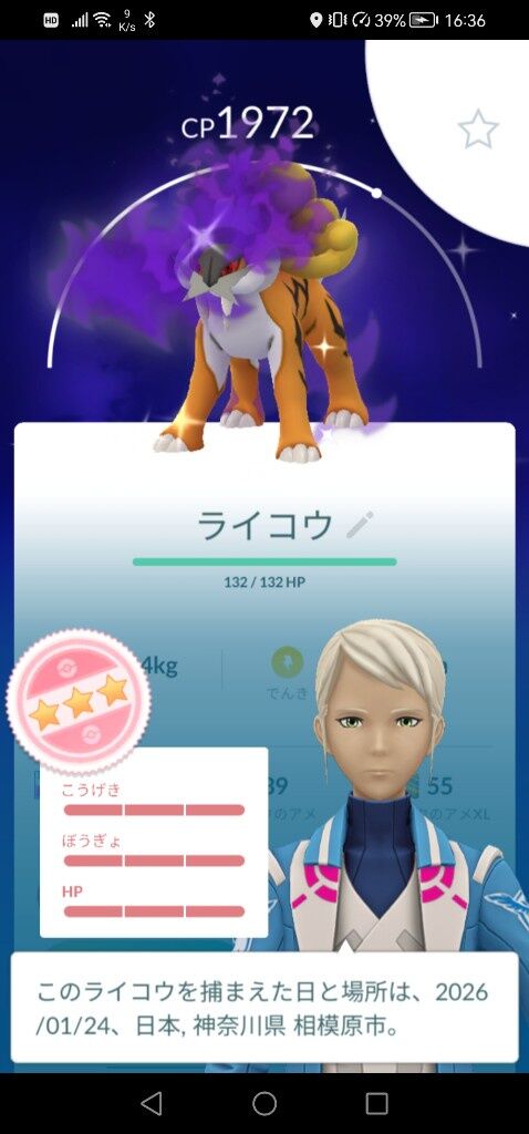 【ポケモンGO】シャドウライコウデイ、反省会