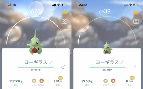 【ポケモンGO】サイズ「XXLとかXXS」これ本編にも適用されるならかなり価値ある？