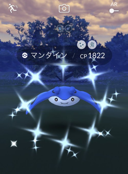 ポケモンgo マンタインアワー 反省会 色違いキレイ グラカイ飴にするぞー なんかエラー出て入れないんだけど