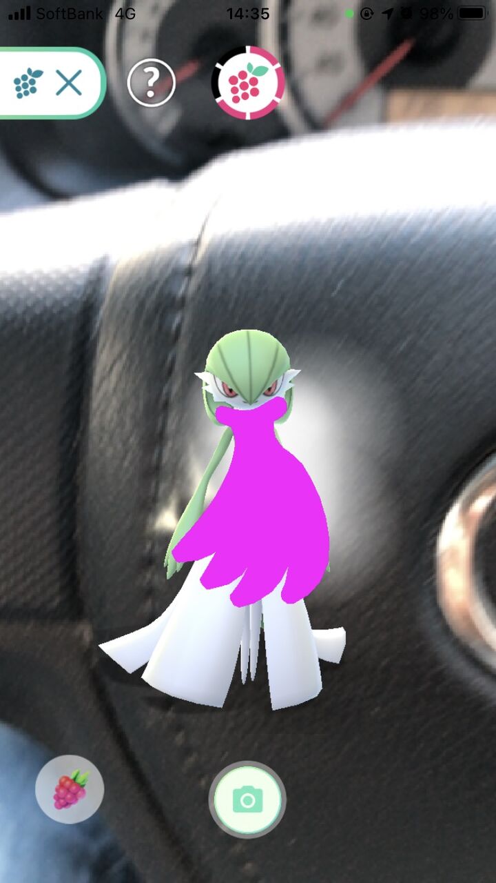 ポケモンgo ナナの実 バグる 紫色のヤバい物体に