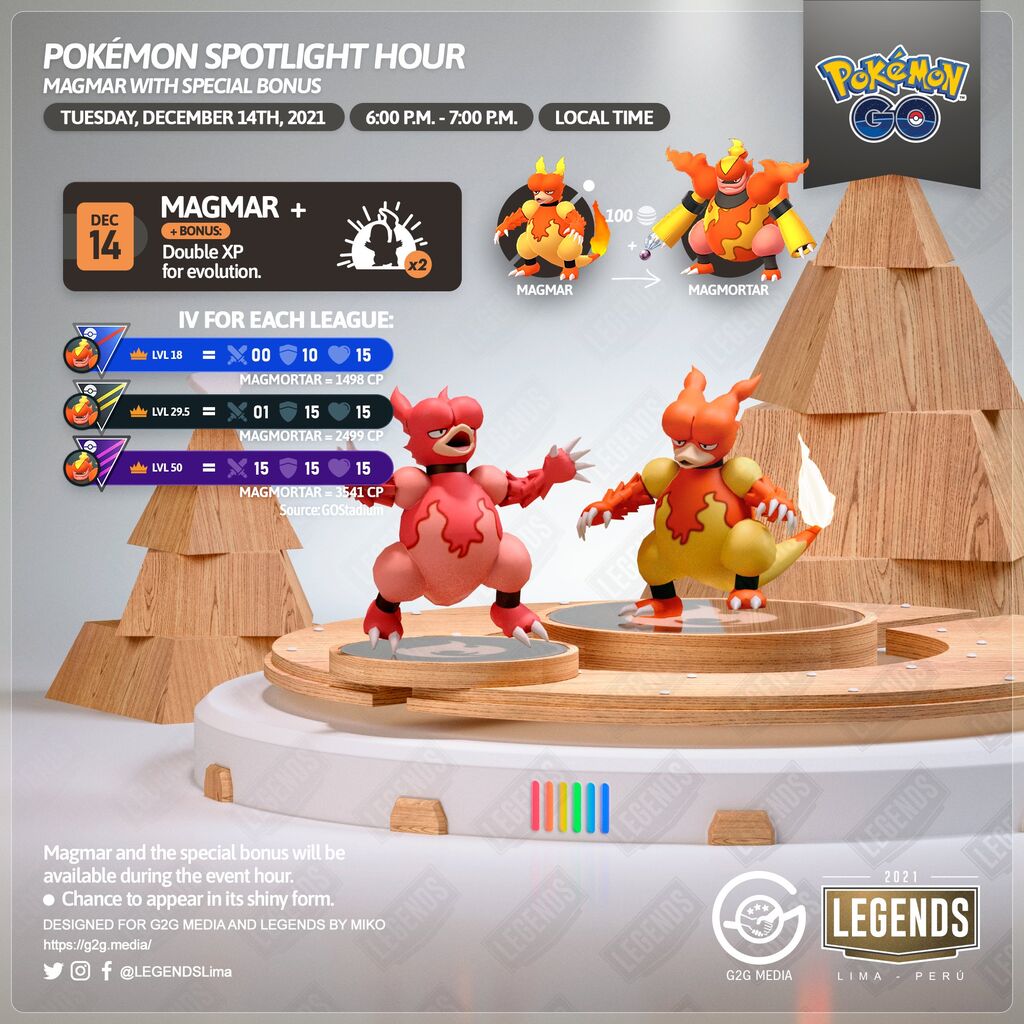 ポケモンgo 本日18時から ブーバー が大量発生 進化時のxpも2倍 徒歩のポケモンまとめブログ