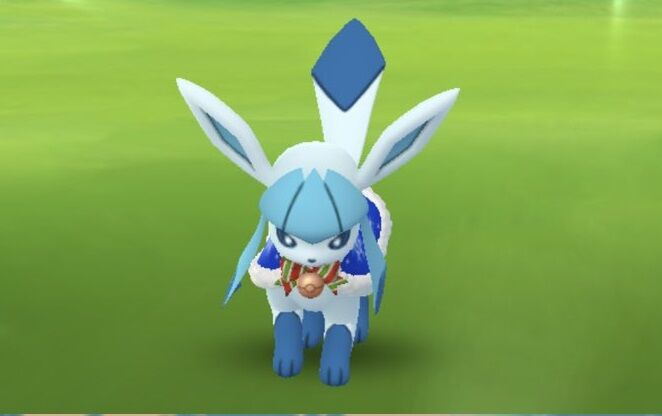 ポケモンgo ガチ案件 ホリデー衣装グレイシア 可愛い上にレイドの貴重な戦力 ポケモンgo ガチ案件 ホリデー衣装グレイシア 可愛い上にレイドの貴重な戦力