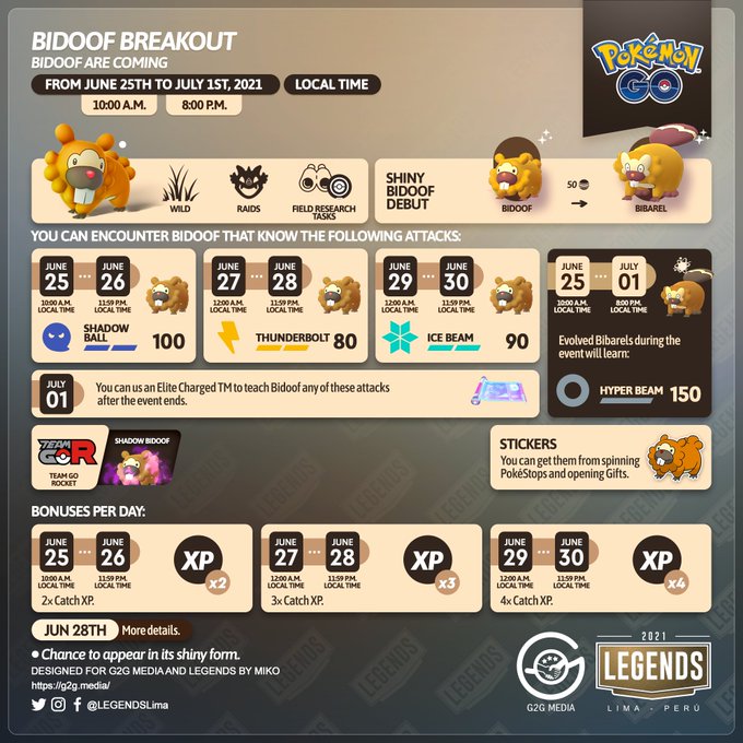 ポケモンgo ビッパ祭り 開催決定 多彩な技を新規習得 Xp4倍 何この気合の入ったイベント ポケモンgo ビッパ祭り 開催決定 多彩な技を新規習得 Xp4倍 何この気合の入ったイベント
