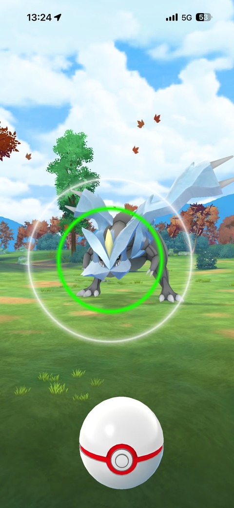 【ポケモンGO】伝説レイドに「キュレム」が出現中