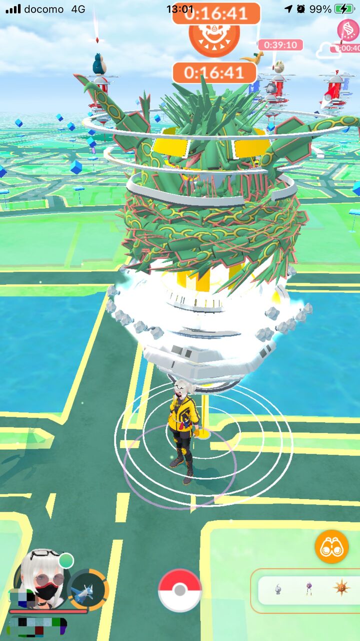 ポケモンgo プルリルさん 残像拳を使ってしまう