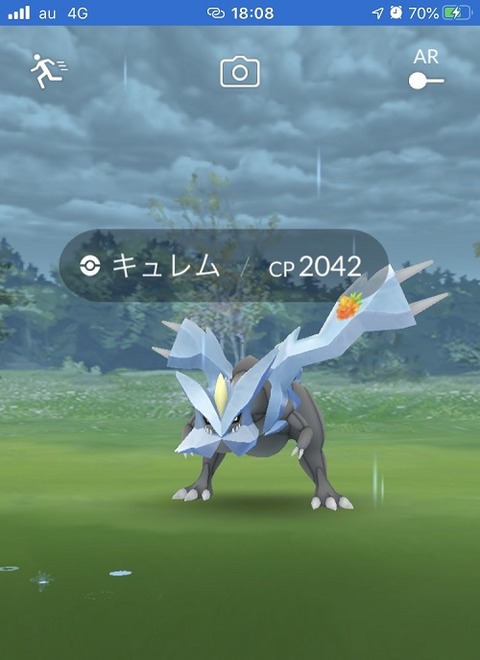ポケgo 伝ポケの キュレムさん 一か月出続け レジの邪魔も
