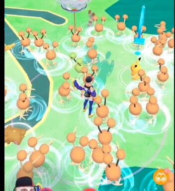 【ポケモンGO】ドードーアワー反省会！！！「湧き範囲増大で地獄絵図ｗ」「初期のポケGOはこんな感じ」「初期でもここまで湧いてねえだろ！」