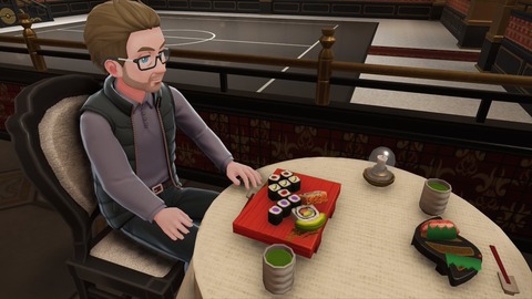 ポケモンZAの紫色の具入り寿司