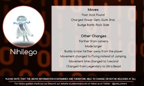 ポケモンgo ウツロイド の技が判明 現在は通常技2つ ゲージ技4つ