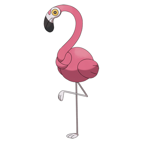 【ポケモンGO】カラミンゴを初めて見たポケGOユーザー