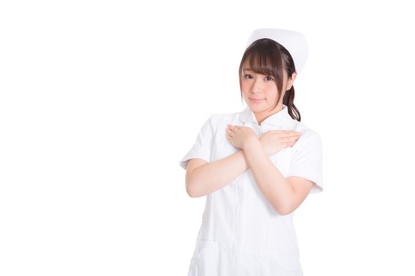 透けないナース