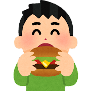 syokuji_hamburger_boy