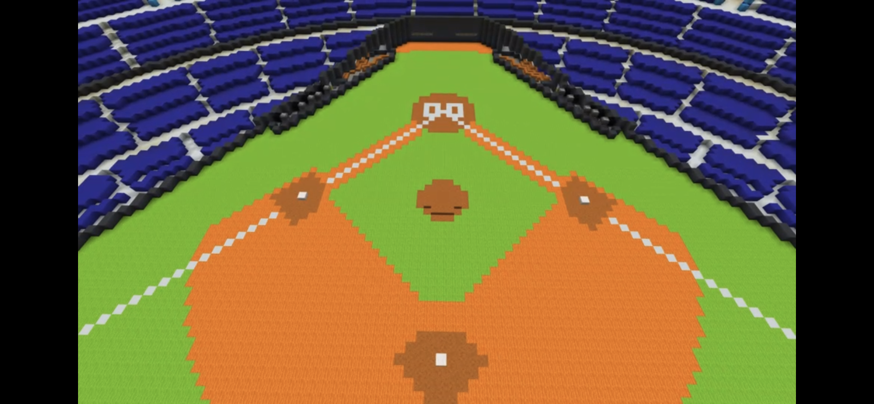 ファミスタ感 マイクラで球場作ったから感想ほしい 画像あり まとめるスワローズ 野球ちゃんねる