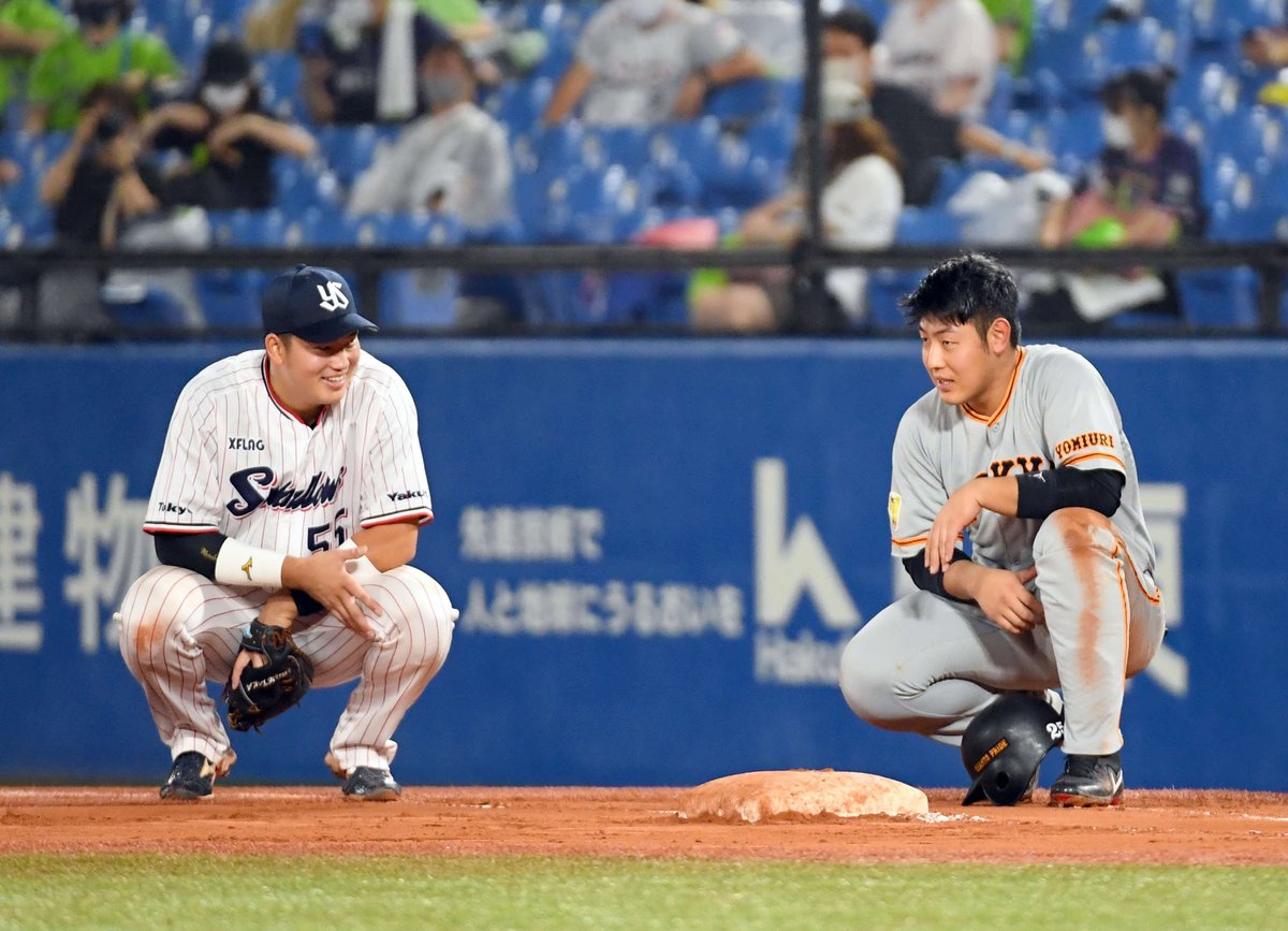 岡本和真 25 得点圏強いです 守備上手いです こいつが日本代表から落選した闇深さ まとめるスワローズ 野球ちゃんねる