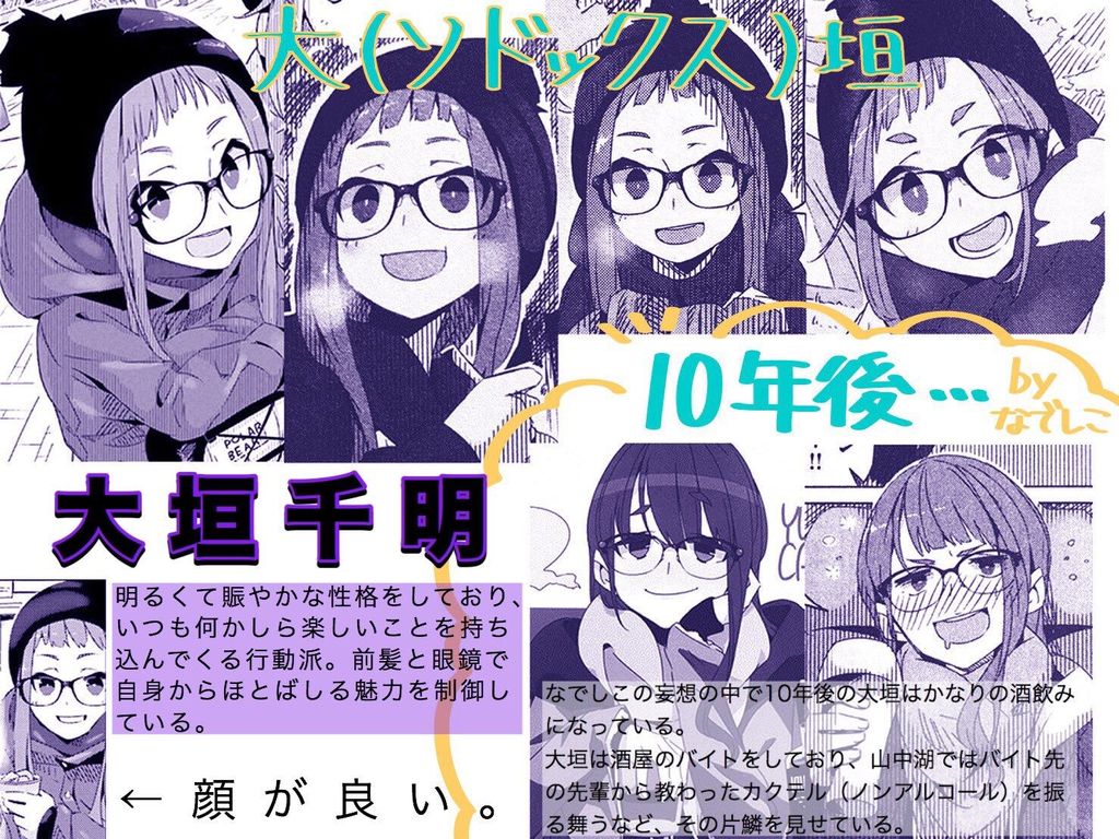 ゆるキャン の登場人物って あにめにじげんまとめ