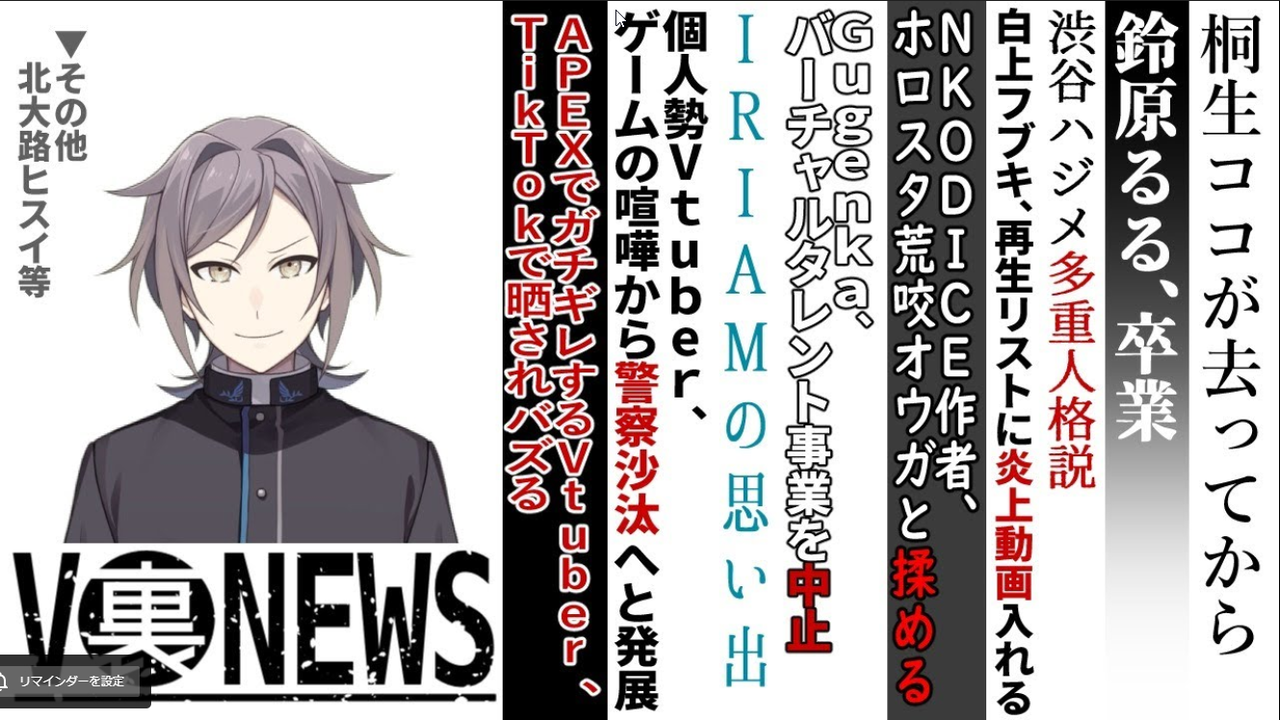 Vtuberまとめるよ ん