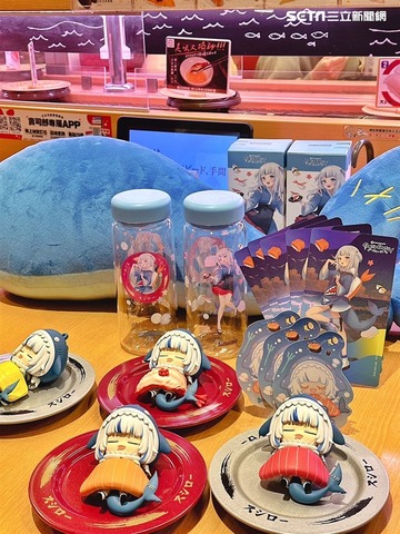 ホロライブ がうる・ぐら 複製サイン 台湾スシロー タンブラーボトル