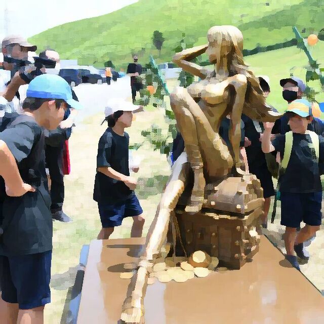 エ 画像 ワンピース ニコ ロビンの銅像が熊本の阿蘇に建つ Av女優ツイート エロ画像まとめ