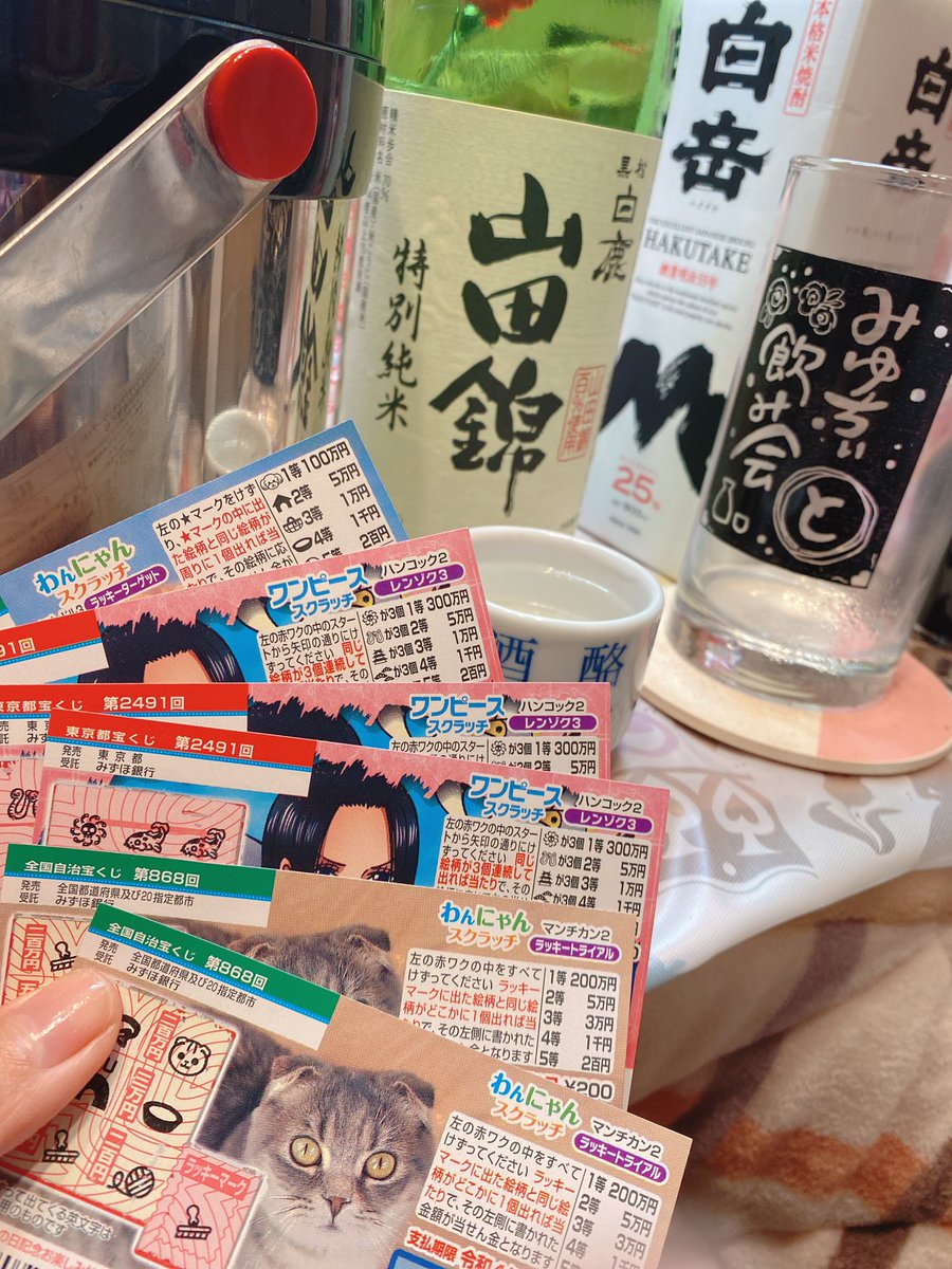 1枚 望月みゆ お酒飲みながらスクラッチ削ってたのだが5 えりゅしおんアイドル速報