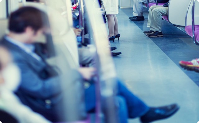 電車の車内