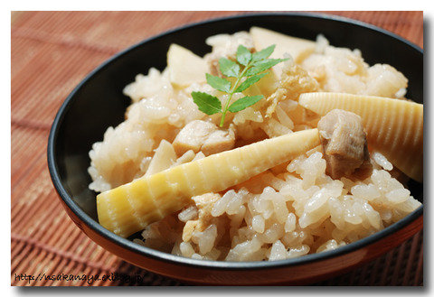 筍の炊き込みご飯