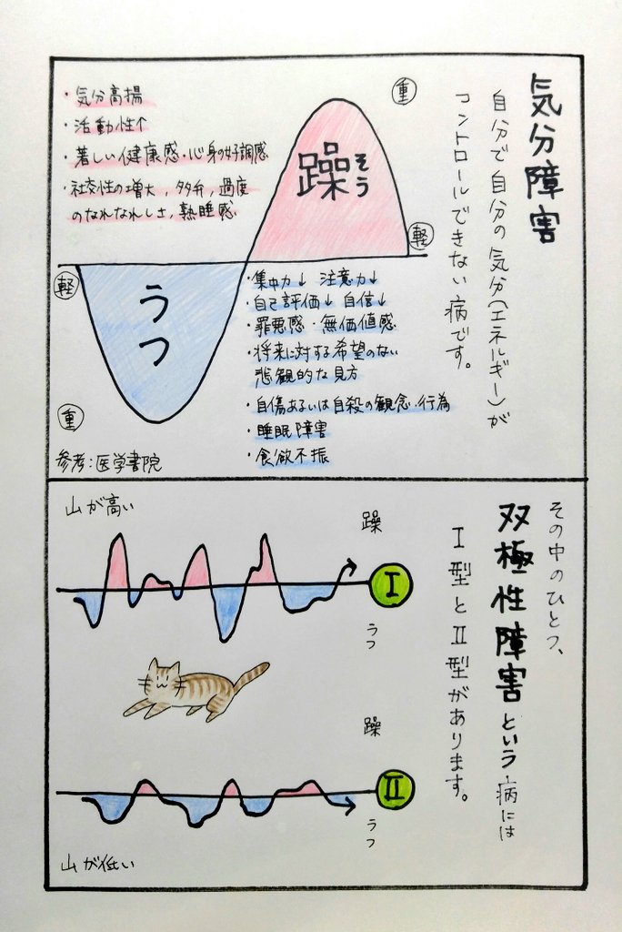 双極性障害1型 質問ある