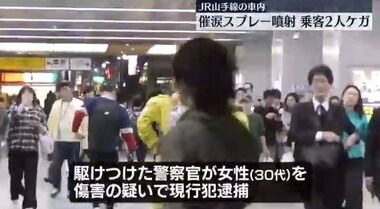 山手線で催涙スプレーを噴射して逮捕された女、勾留に耐えられないと判断され釈放wwww : ファンキルマニア速報