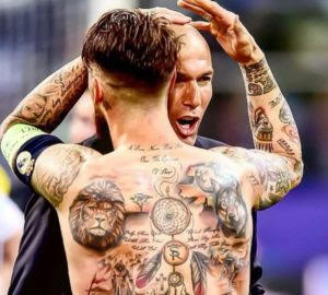 画像 ネイマールが体中に彫ったタトゥーすごいな フットバル