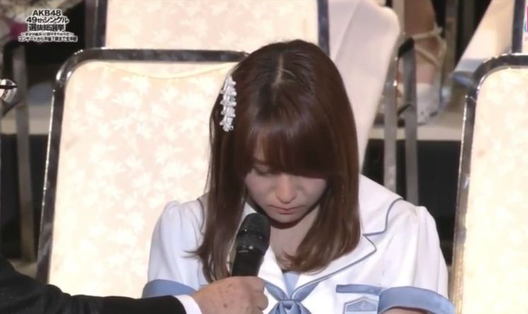 【AKB総選挙2017】SKE48大場美奈「ただショックでした。あそこで笑顔になる余裕がなかったんです」