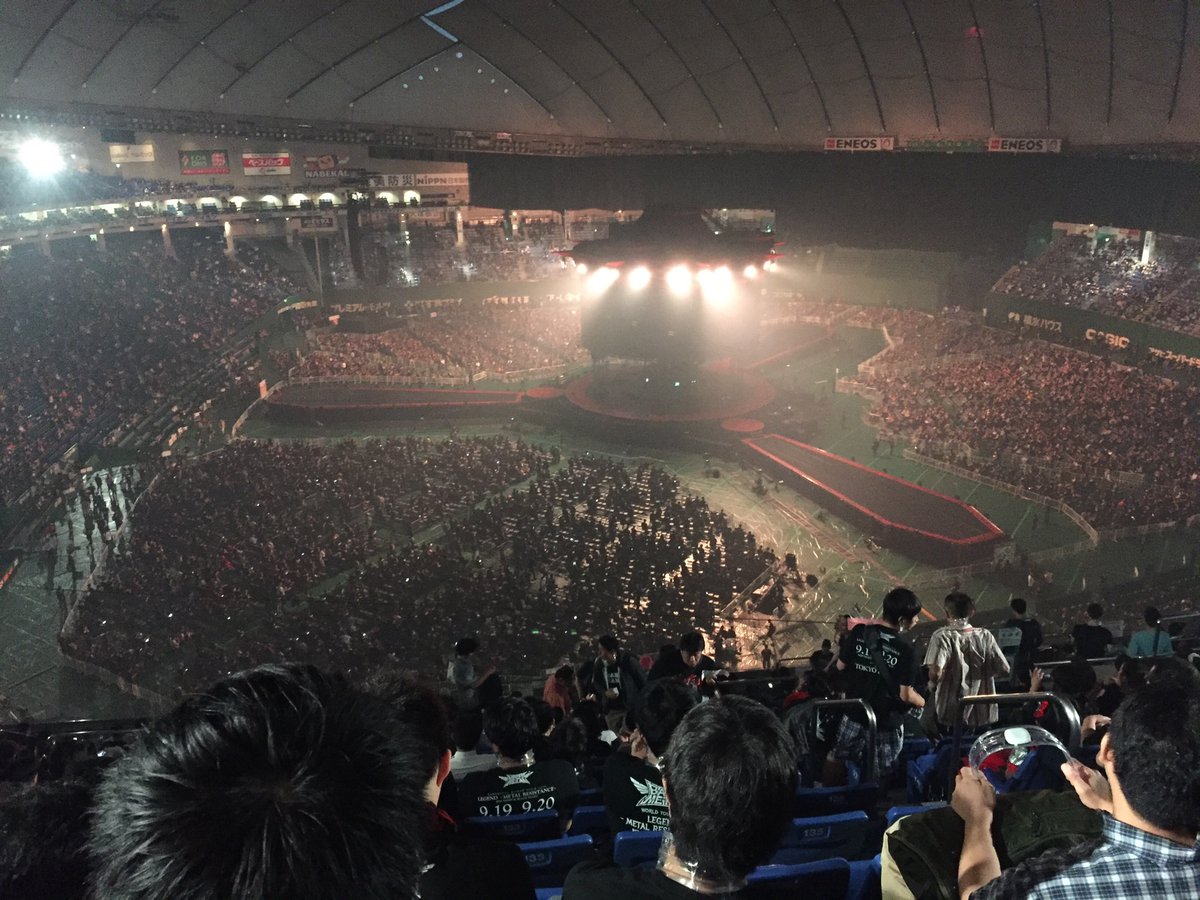 BABYMETAL東京ドーム公演が大盛況!アリーナ内野外野すべて人だらけwwwwwwwwwwwwwwwwwww