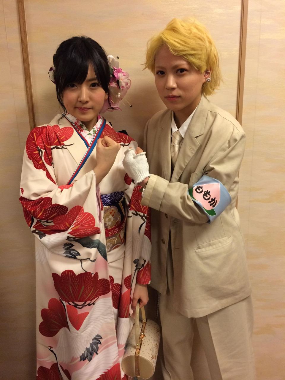 【AKB48グループ成人式】木下百花は国鉄車掌服で参加。NMB48メンバー画像