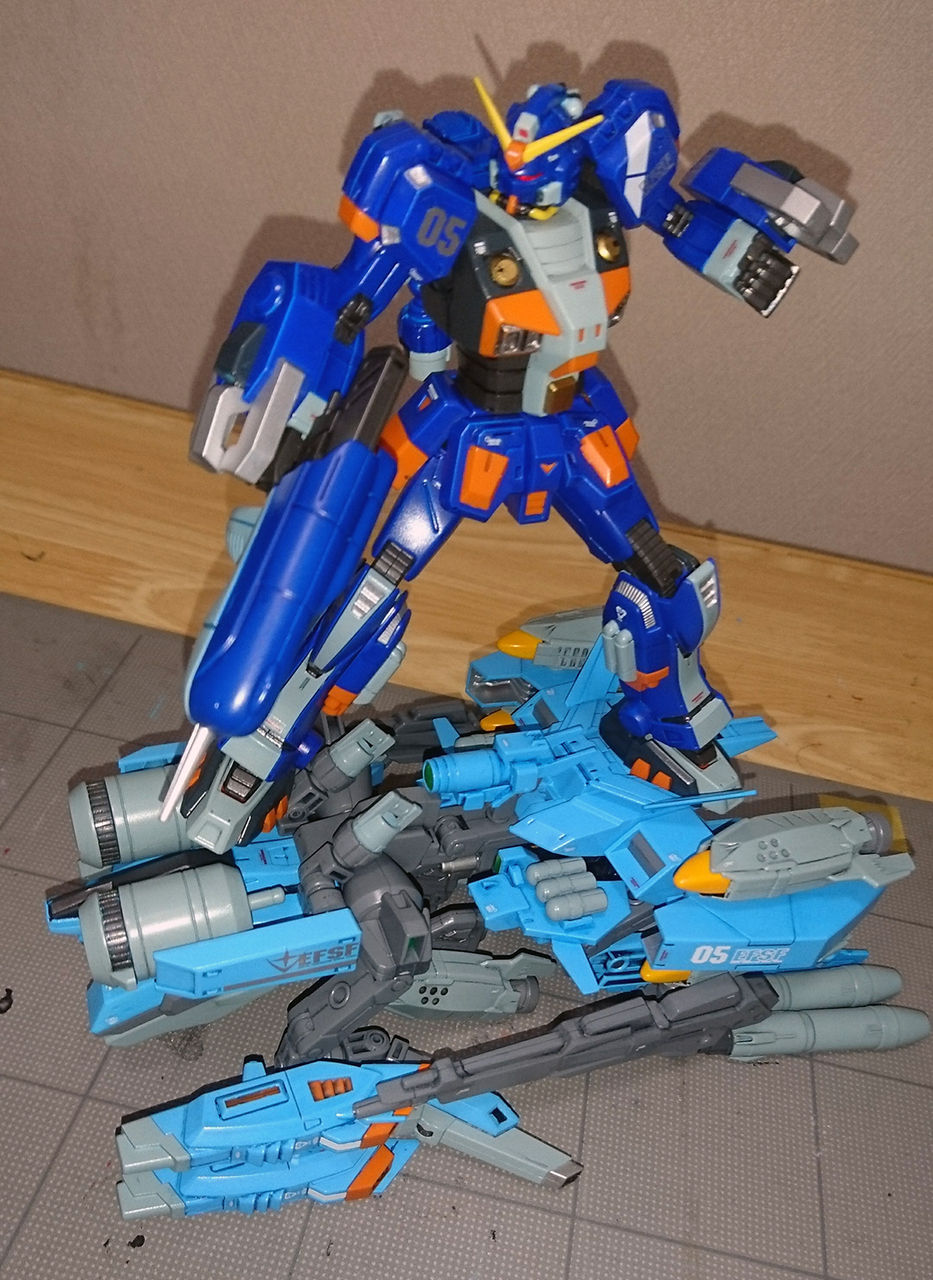 プラモ改造 Rag 79 G1sc 強化水中型ガンダム スーパーガンダイバー 完成 まどおんの読ませられないつぶやき