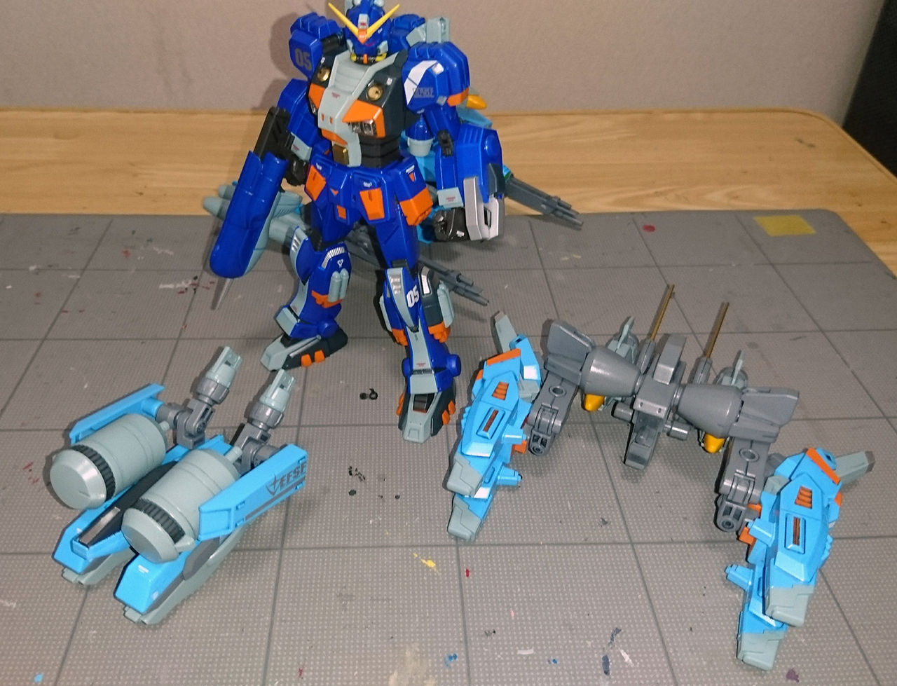 プラモ改造 Rag 79 G1sc 強化水中型ガンダム スーパーガンダイバー 完成 まどおんの読ませられないつぶやき