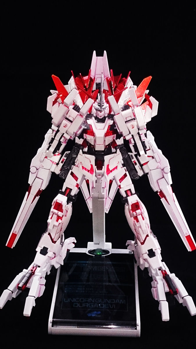 プラモ改造 Rx 0 D ユニコーンガンダム ドゥルガーディーヴィ その3 完成 まどおんの読ませられないつぶやき プラモ改造 Rx 0 D ユニコーンガンダム ドゥルガーディーヴィ その3 完成 まどおんの読ませられないつぶやき