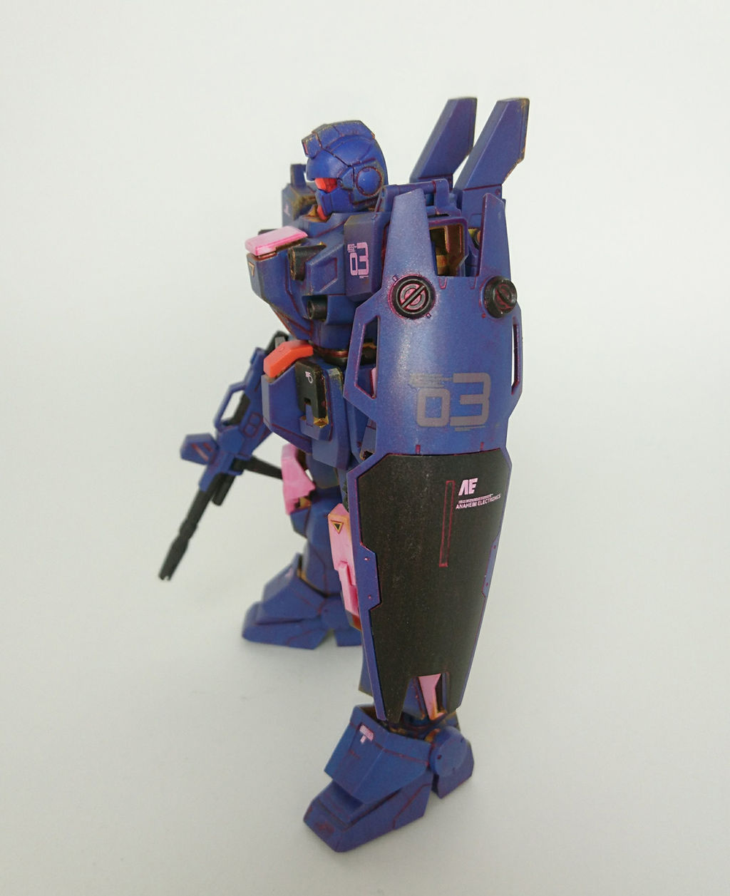 プラモ制作 Rx 79bd 3c ブルーディスティニーunit 3 Custom 完成 まどおんの読ませられないつぶやき