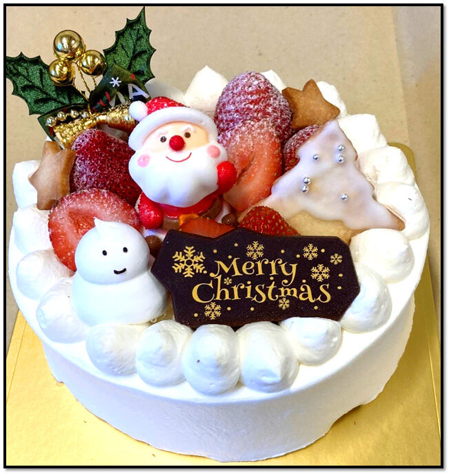 クリスマスケーキ ご予約受付中です クリスマスケーキ ケーキ屋 明和町 しあわせ家 バウムクーヘン とりみそ家 鶏焼肉 伊勢 松幸農産 まちの駅 松幸農産これから村ブログ