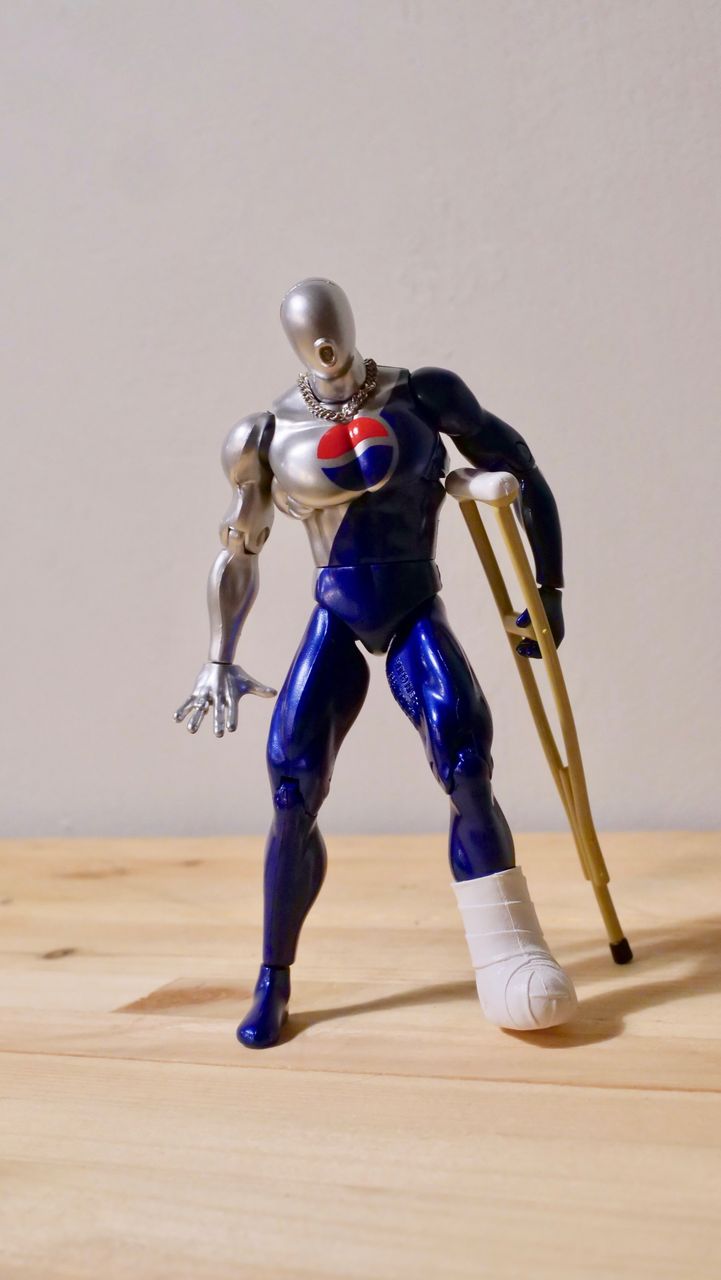 懐かしのCMヒーロー「ペプシマン」アクションフィギュアをゲット