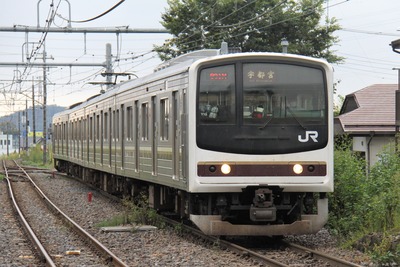 205系600番台 宇都宮線 日光線 側面方向幕+巻取機 205系600番台 宇都宮線 日光線 側面方向幕+巻取機 - メルカリ