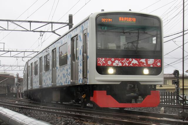 伊豆急行・3000系「アロハ電車」～走ルンです電車、京浜東北、房総を