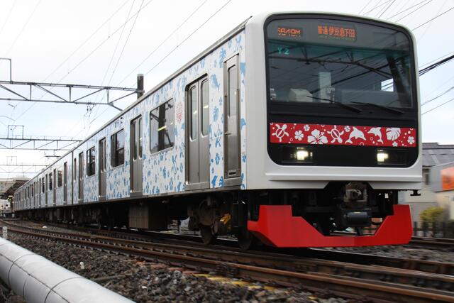 伊豆急行・3000系「アロハ電車」～走ルンです電車、京浜東北、房総を