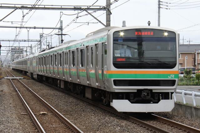 宇都宮線 東北線 上野東京ライン 湘南新宿ライン 番線標 上り E231系 宇都宮線 東北線 上野東京ライン 湘南新宿ライン 番線標 上り E231系