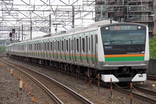 K*O様 E233系2000番台 上野東京ライン 上野東京ライン・E233系3000番台～時代が時代なら上野東北線と命名され