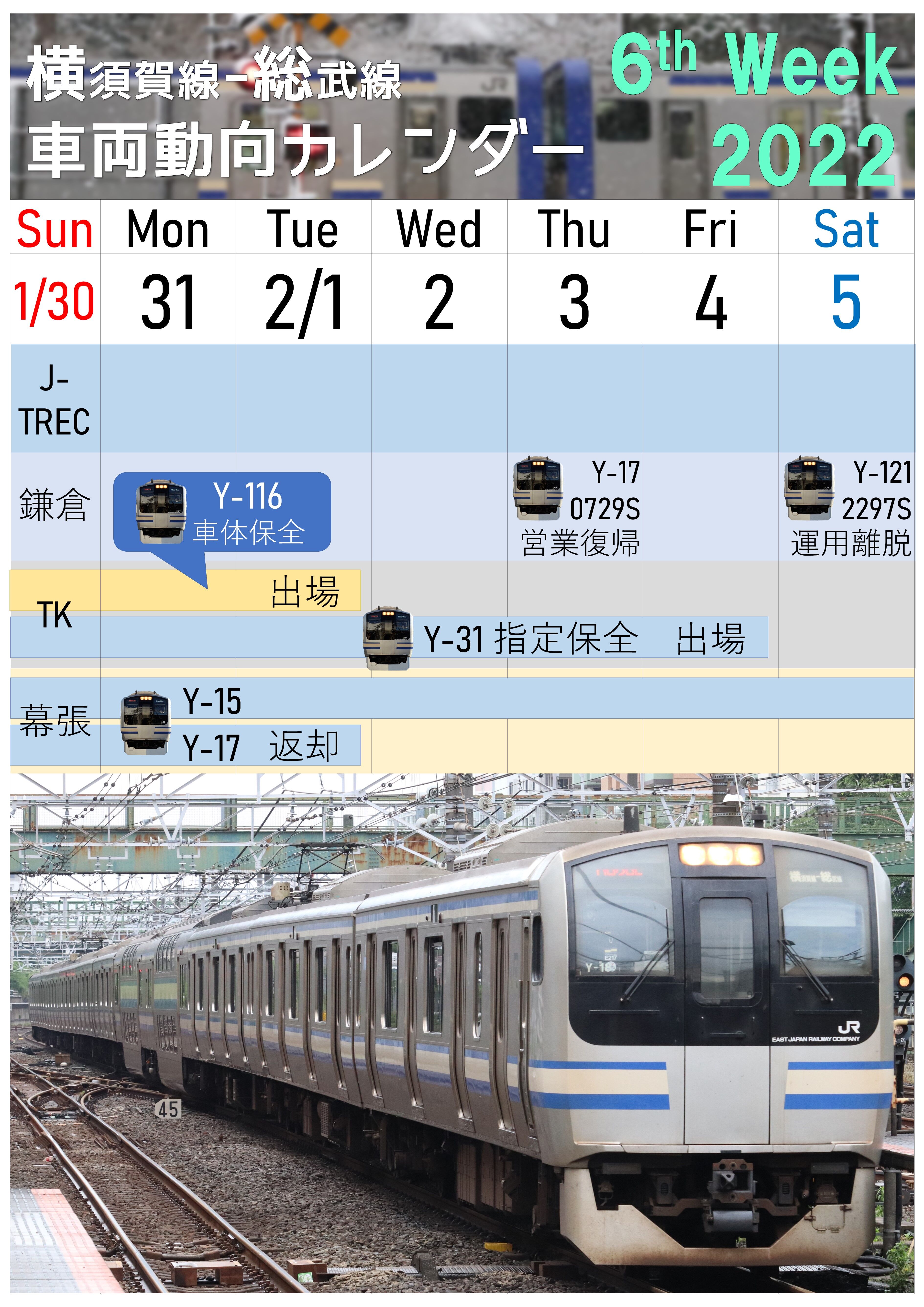 11連 E217系 横須賀•総武快速線(新色) 全車室内灯付 台車 連結