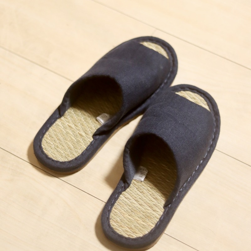 無印良品・い草スリッパ