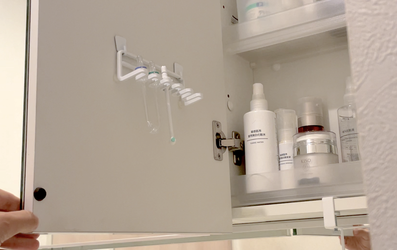 歯ブラシホルダー・100均・固定