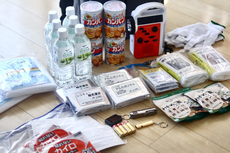 防災リュックの中身