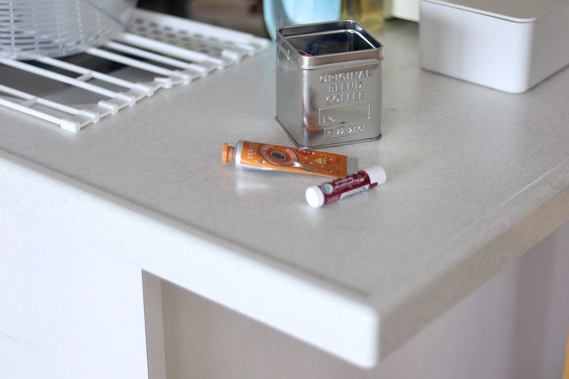 カウンター上片付け