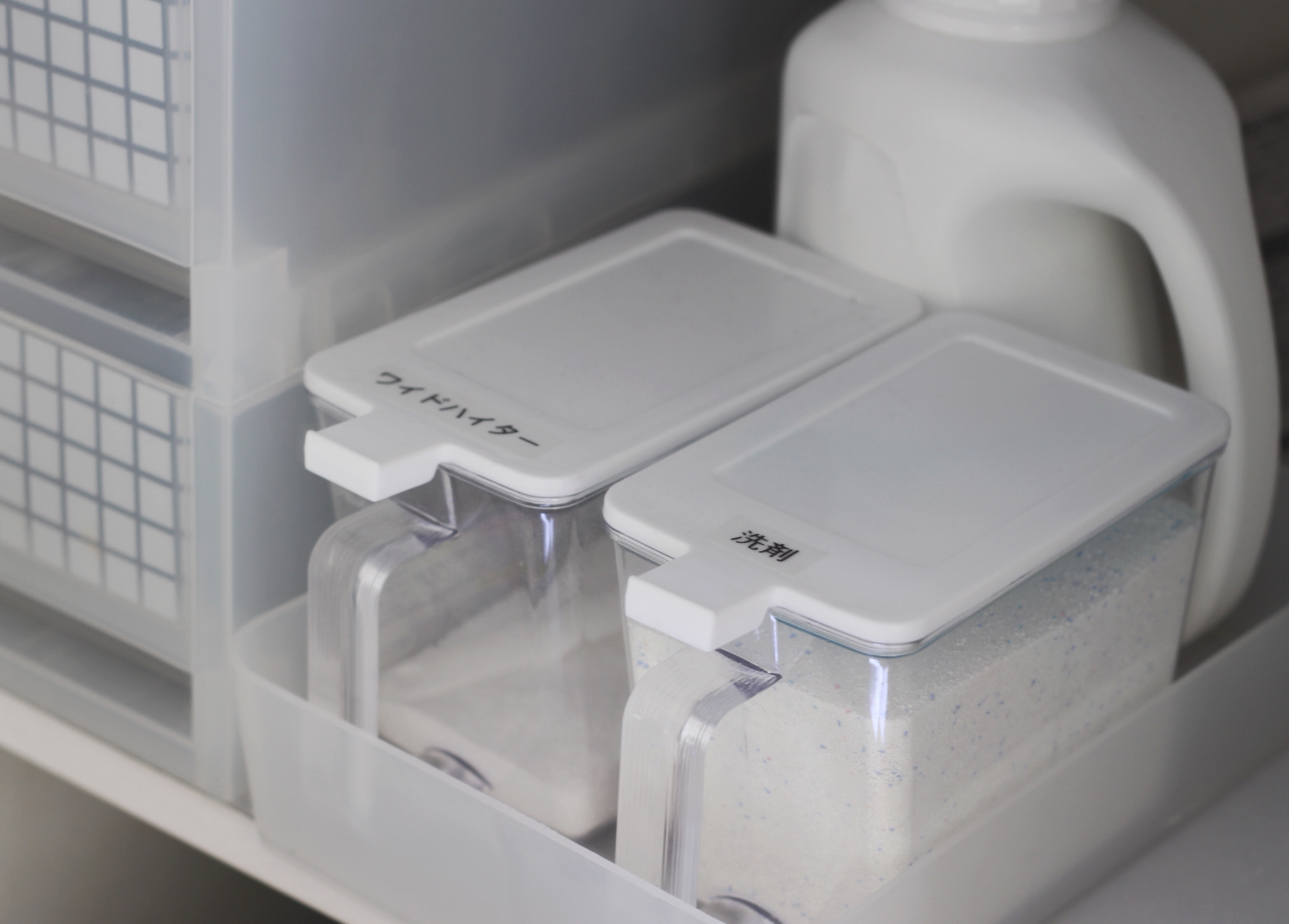 100均の【砂糖・塩ケース】は粉洗剤入れに最適です！ 良品生活 Powered by ライブドアブログ