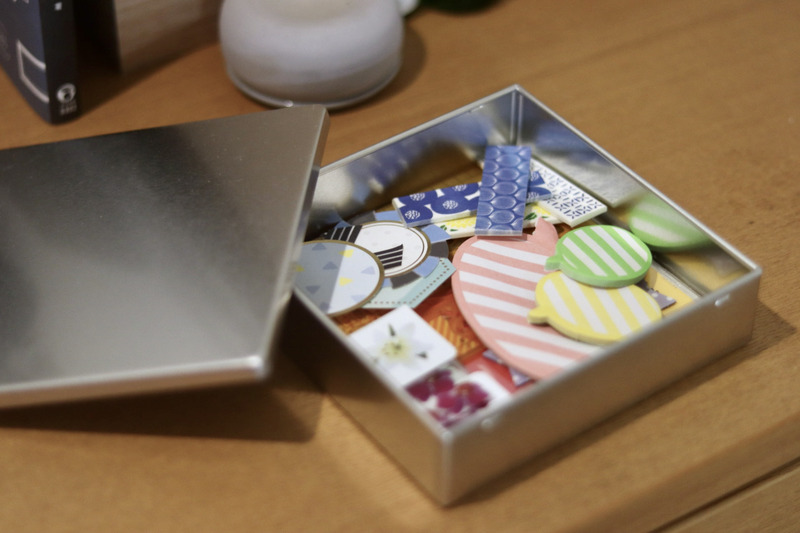 ブリキ缶・Found MUJI